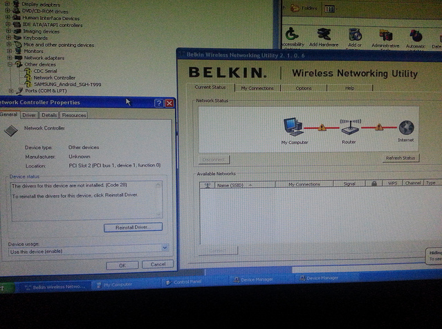 Belkin wireless g f5d7000 driver windows 7